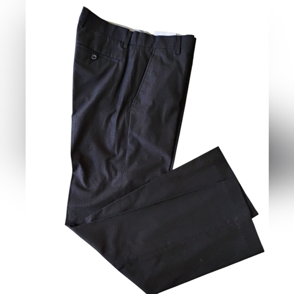 Banana Republic Black Men's Slacks Size 32/34 - Picture 2 of 8
